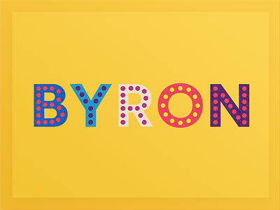 Byron creative design designer digital freelance freelancer interactive interactive design ui ux web design