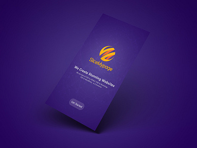 Splash screen app design beautiful creative logo professional ui design