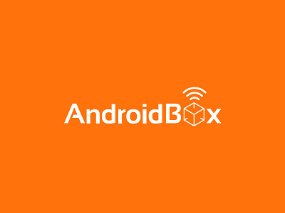 Android Box flat logo android box creative.logo.conceptual minimmal logo professional technology