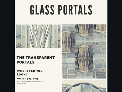 Glass portals