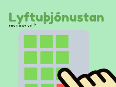 Lyftuþjónustan Logo