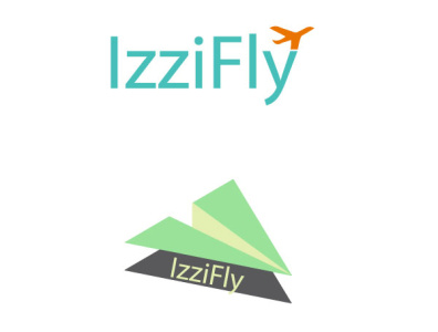 Izzifly ö-o Logo sketching logo