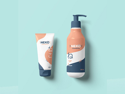 NEKO cosmetics mockup