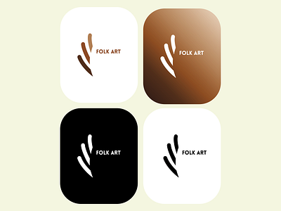 Logo - folk art abstract branding design icon logo logodesign simple vector