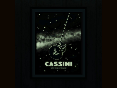 Cassini Glow Area Poster 800x600 arrrggghhhink cassini chopshopstore glowinthedark planetarysociety poster probe space spaceprobe