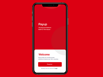 Mobile bank app app branding design ui ux