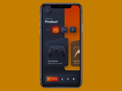 DualShock app concept design uidesign uxdesign