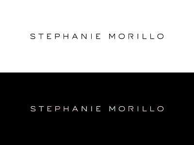 Stephanie Morillo Logo custom type logo logo design logotype typeface