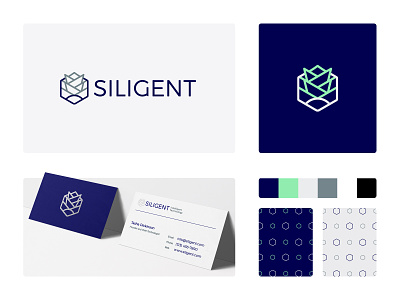 Siligent Brand Identity brand design brand identity brand identity design branding business card design identity logo logo design logomark mark social media