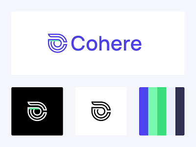 Cohere Logo brand design branding design logo logo design logomark mark