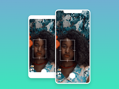 IOS & Android Camera App adobexd android cameraapp ios ui uidesign xd
