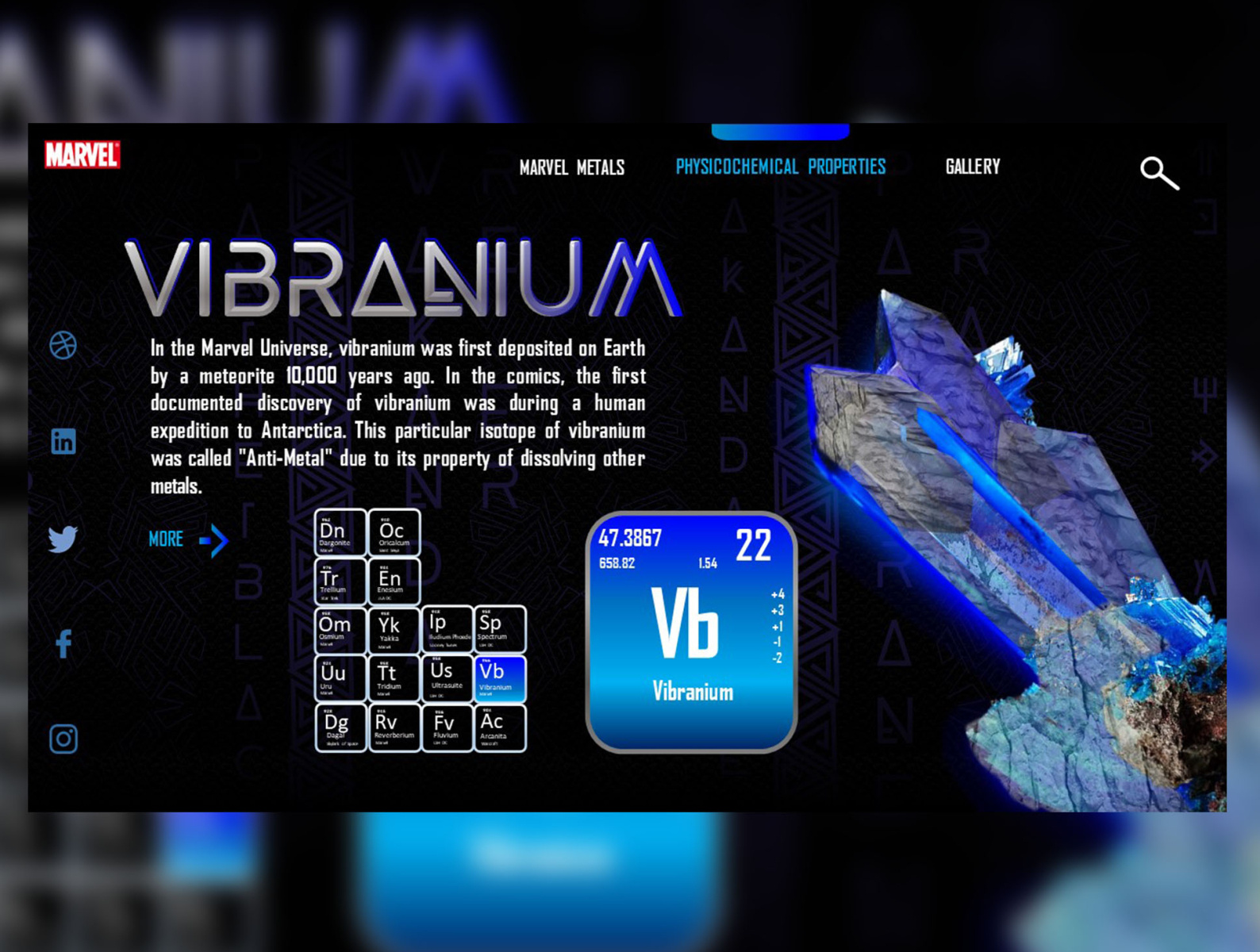 Vibranium Concept by Matheusz Freitas on Dribbble