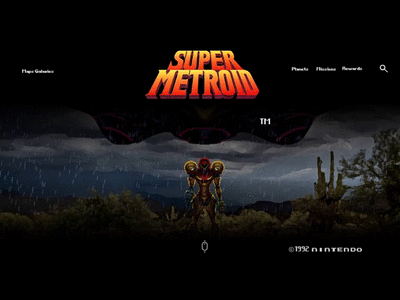 Interface Super Metroid 1992 concept design game illustration interface menu player powerpoint pptx web