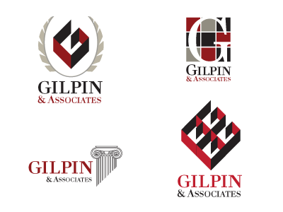 Gilpin Associates commercial real estate gilpin logos letter g
