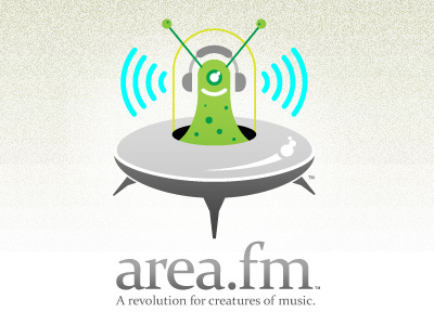 Area.fm branding concept