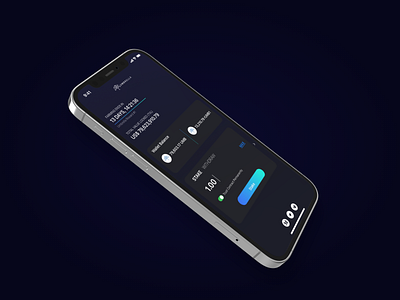 Crypto Token Staking App for iOS