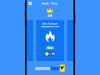 Adaptive layout app elearning gamification kids mobile ui ux visual design