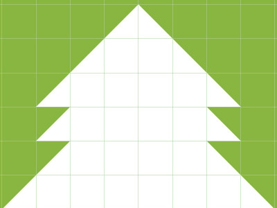 Christmas christmas grid tree