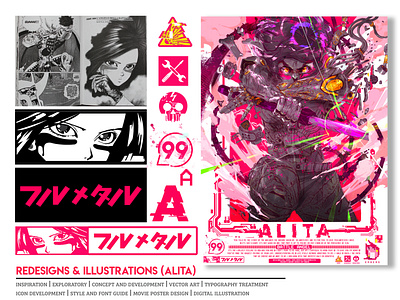 Alita Movie Poster v2020 by Dexter James Embers on Dribbble