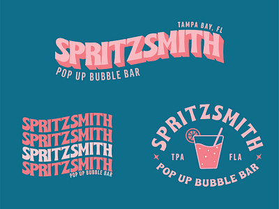 Spritzsmith Alternate Logos brand identity branding branding design design graphic design logo