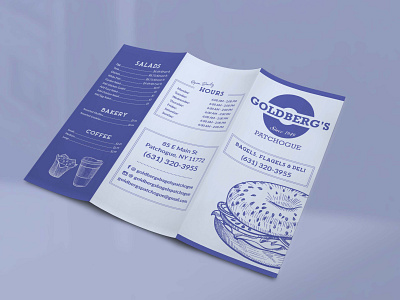 Goldberg's Deli & Bagels Take Out Menu