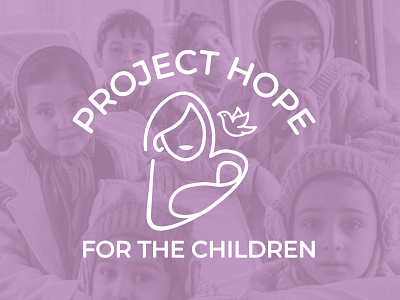 Branding for Project Hope for the Children non-profit brand identity branding branding design design graphic design logo logo design