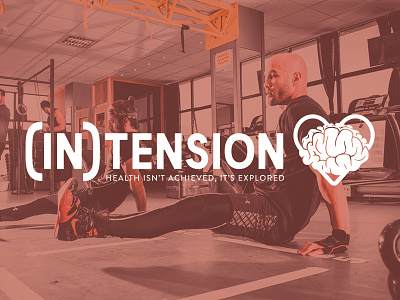 (In)Tension: Personal Training brand identity branding branding design design graphic design logo