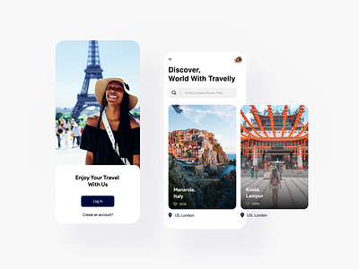 Travel App Design