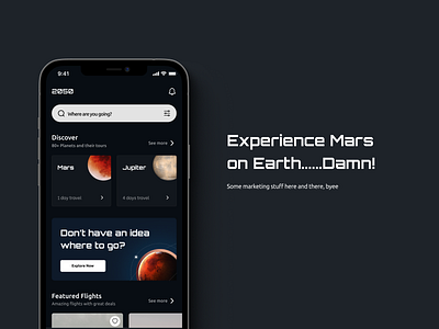 Space 2050 Exploration App