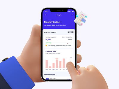 Brees - Budgeting made easy - budgeting budget budget app budgeting budgeting app design figma finance finance app mobile mobile app mobile app design ui ux