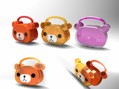 Rilakkuma Lunch Box character forfun lunchbox solidworks