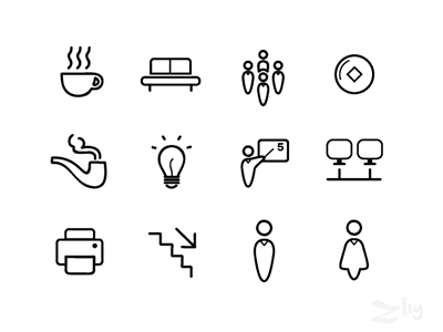 Pictogram project icon pictogram project