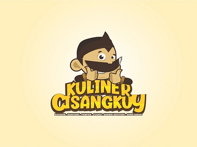 Logo kuliner cisangkuy design illustration logo vector