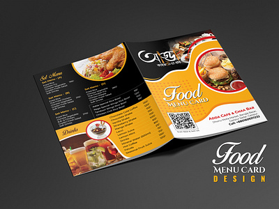 Food Menu Design for Restaurants