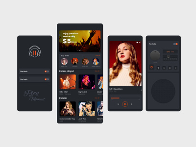 Music App UI