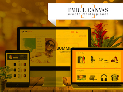 e commerce web UI design designeremrul emrul emrul canvas ui ux ui kit ux web tamplate