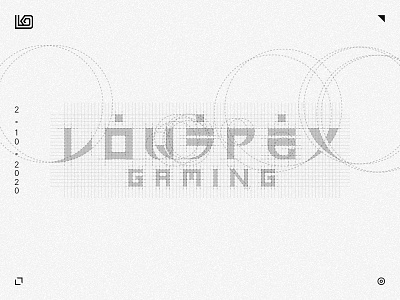 LowSpex Gaming Logo Design Process branding gaminglogo golden ratio japanese logo logo design logocreation logodesignprocess modern process typography wordmark