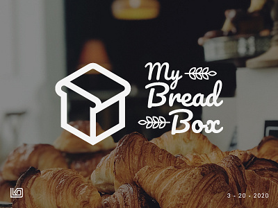 My Bread Box Logo Graphic branding logo
