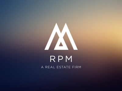 RPM Management Logo branding identity logo real estate