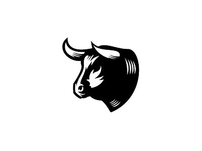 Bull angry animal black bull bull bull brand bull head logo bull illustration bull logo bull mascot emblem horns logo logo design logo designer mark strong symbol