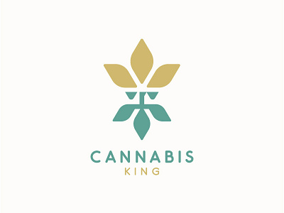 Cannabis King beard cannabis branding cannabis king cannabis logo cannabis logo for sale cannabis people cbd crown extract health hemp logo hemp oil hippie king logo design logo designer marijuana logo medicine weed