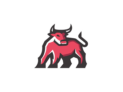 Bull animal logo bison branding bull bull brand bull logo bull logo for sale bull mark bull mascot bull symbol design illustration logo logo design logo designer strong taurus vector