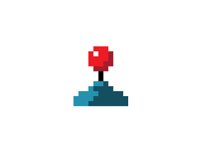 Pixel Joystick brand design branding bricks games icon design joystick icon design joystick logo joystick logo design logo designer logodesign minimalist minimalistic pixel art pixel controller pixel gamepad pixel joystick retro joystick retro joystick logo technology vector joystick design