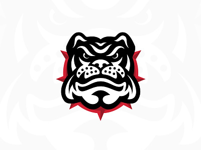 Bulldog animal bulldog bulldog logo bulldog logo for sale design dog care dog logo guard guarding illustration logo logo design logo designer modern logo pet pet care protect protection security strong