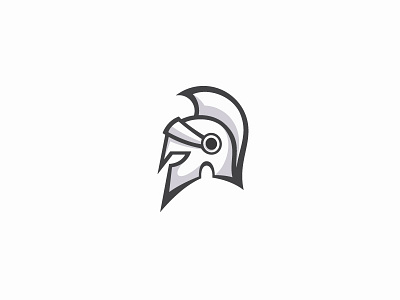 Knight Helmet helmet icon knight logo logo design logo designer spartan warrior