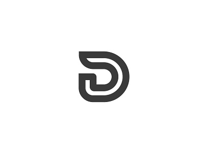 Letter D (unused concept) d letter logo design logo mark mark monogram symbol