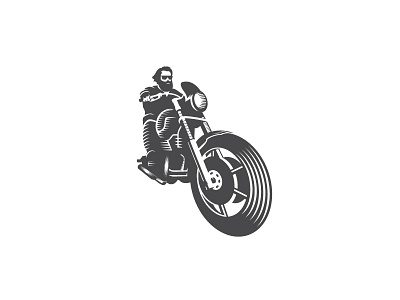 Biker biker freedom garage illustration logo logo designer moto motor motorcycle ride vintage