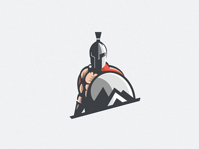 Spartan Warrior brand brave helmet illustration knight logo logo design logo designer mark soldier spartan spartan illustration spartan logo spartans symbol warrior