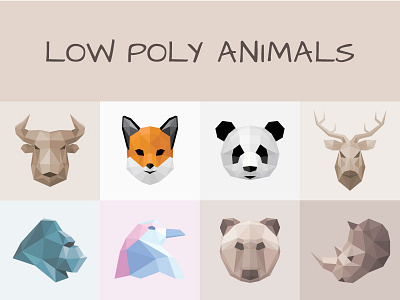 Low Poly Animals