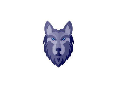 Wolf animal beast fantasy flat wolf izeljko logo design logo designer predator wolf wolf design wolf head wolf illustration wolf logo